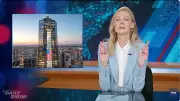Daily Show's Desi Lydic Urges Trump to Leave Office for Hotel-Brary Construction