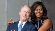 George W. Bush Reflects on Viral Michelle Obama Moment and Bipartisan Friendship