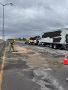 Hwy. 401 Reopens in Oshawa After Diesel Spill from Collision