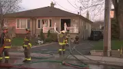Man in His 70s Dies After Rescue from North York House Fire