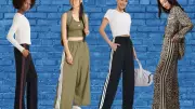 Millennials Ditch Leggings for Sporty Wide-Leg Track Pants Trend