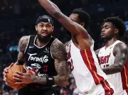 Raptors Complete Season Sweep Over Heat Behind Ingram's Record-Setting Performance
