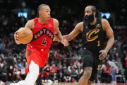 Raptors edge Cavaliers 93-89 to tie playoff series