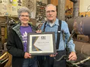 Saskatchewan Blacksmith, 89, Honored with Lifetime Membership for Lifelong Craftsmanship