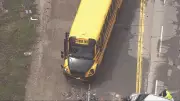 School Bus and Sedan Collide in Caledon, Injuries Unknown