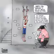 Tim Dolighan Cartoon April 27 2026 Editorial Commentary