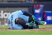 Toronto Blue Jays' George Springer Exits Game with Fractured Left Big Toe