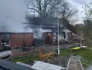 Toronto Humber Yacht Club Destroyed in Three-Alarm Fire