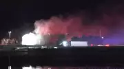 Toronto Waste Facility Fire Investigated as Suspected Arson in East End