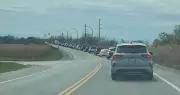 Traffic Backup at Walpole Island First Nation Bridge Causes Delays