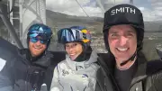 Trudeau, Prince Harry, and Eileen Gu Share Skiing Selfie in Social Media Moment