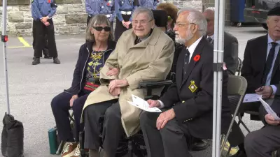 102-Year-Old WWII Veteran Honored at Battle of the Atlantic Ceremony in Almonte