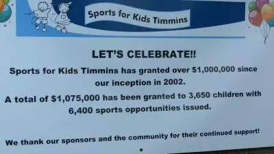$1M Raised by Timmins Charity to Help Kids Play Sports