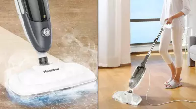 Amazon's Top-Rated Steam Mop Sanitizes Floors Without Chemicals, Now 40% Off