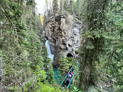Banff Trail Closed After Suspected Drowning in Johnston Canyon