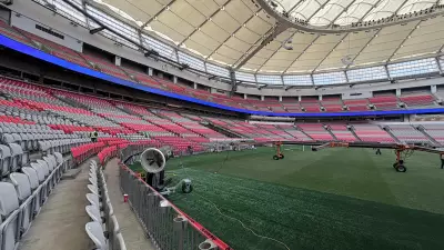 BC Place Unveils High-Tech World Cup Pitch with Major Upgrades