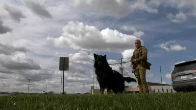 Blood Tribe Police welcome first-ever K9 unit members Fergus and Stella