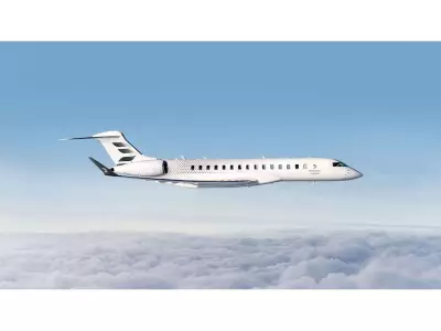 Bombardier Global 8000 Makes South American Debut at Brazil Aviation Show