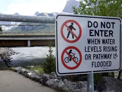 Bow River Flood Watch: Caution Urged in Banff, Canmore Area