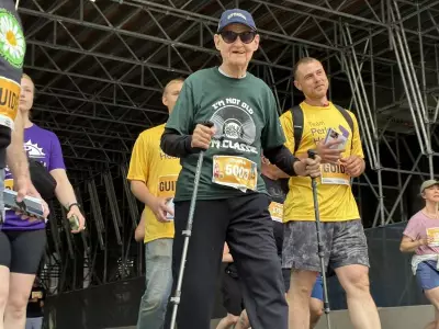 Centenarian Roy Allen, 100, Becomes Oldest Ottawa 5K Walker