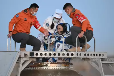 Chinese astronauts return to Earth after record-breaking 7-month mission
