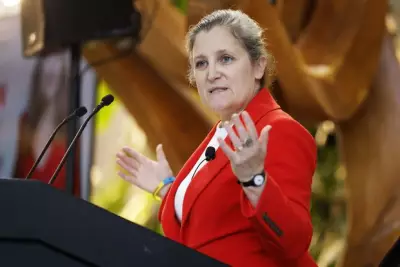 Chrystia Freeland called 'Nazi' and 'Zionist dog' at Toronto event