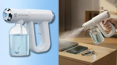 Disinfectant Fogger That Users Call 'Fun' and a 'Game-Changer' for Home Cleaning