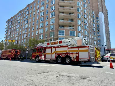 East-End Toronto Highrise Fire Caused by Remedial Work from Previous Blaze