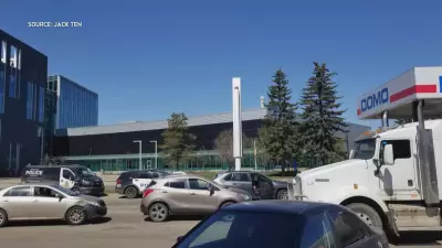 Edmonton Police Called to Gas Station Over Cheap Gas Dispute