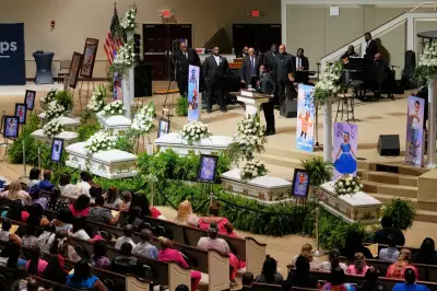 Eight Children Killed in Louisiana Mass Shooting Remembered at Funeral