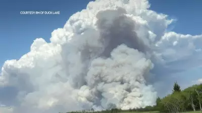 Evacuation Ordered Near Duck Lake as Wildfire Grows