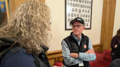 Farmers, Ex-Premier Protest Vet Services Privatization at N.B. Legislature