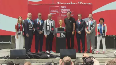 FIFA World Cup Trophy Visits Toronto: Fans Can See It at Nathan Phillips Square