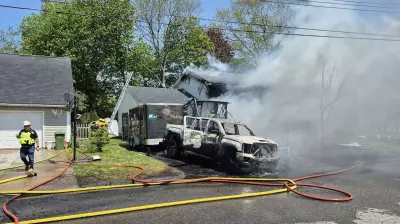 Fire Heavily Damages Home in Kentville, Nova Scotia