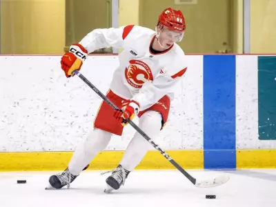 Flames sign prospect Theo Stockselius to three-year entry-level contract