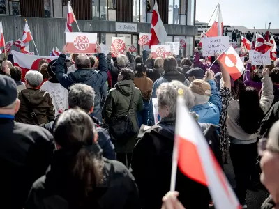 Greenland Protesters Chant 'USA Go Home' After New U.S. Consulate Opens