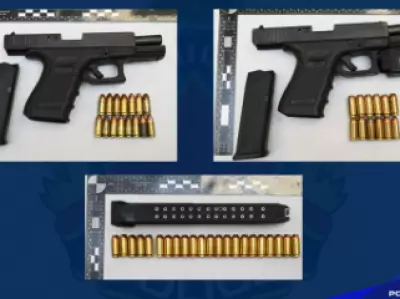 Hamilton Bank Robbery Leads to Firearms Seizure and Drug Bust Near City Hall