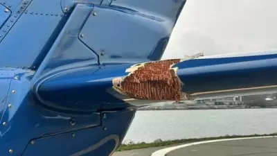 Helijet Chopper Hit by Lightning-Induced Plunge: TSB Report Details