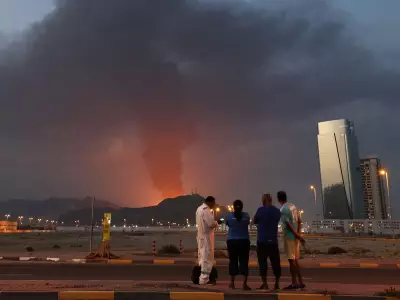 Iran Strikes UAE in First Attacks Since Fragile Ceasefire