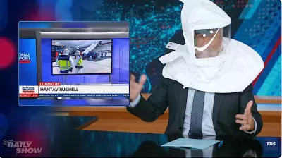 Jon Stewart Slams Media for Hantavirus Panic Coverage