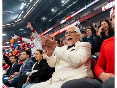 KFC Canada's Colonel Sanders Joins Habs Fans with Historic Forum Seats