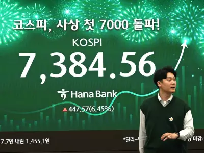 Korea Overtakes Canada as World's Seventh-Largest Stock Market