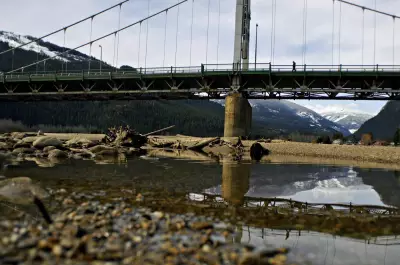 Landslide Closes Highway 1 from Revelstoke to Golden in B.C. Interior