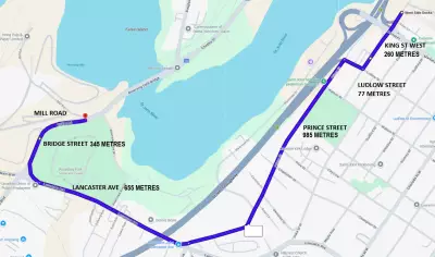 Large cargo to move through Saint John's Lower West Side next month