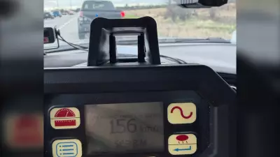 Lone Driver in HOV Lane on Hwy. 417 Charged with Stunt Driving at 156 km/h