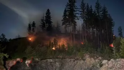 Maple Ridge Wildfire Burns Out of Control, No Threat to Properties Yet