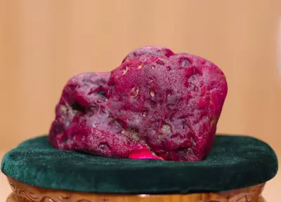 Massive 11,000-Carat Ruby Unearthed in Myanmar's War-Torn Gem Region