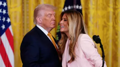 Melania Trump Claims Husband Has 'Empathy,' Crowd Laughs at White House Event