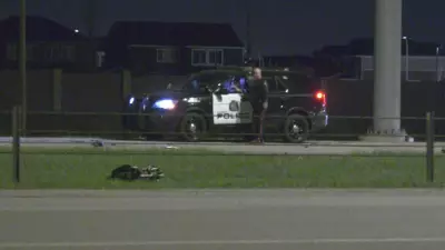 Motorcyclist Hospitalized After Stoney Trail Collision in Calgary