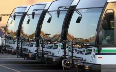 New Highway 1 Bus Lanes Open in Saanich as Part of South Island Transportation Strategy